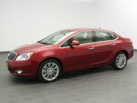 Crystal Red Tintcoat Buick Verano FWD.  Click to enlarge.