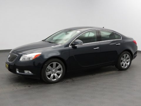 Graphite Blue Metallic Buick Regal Turbo.  Click to enlarge.