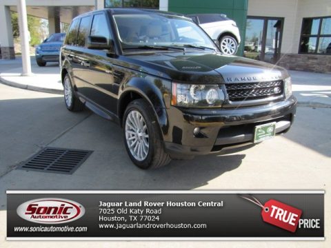 Santorini Black Metallic Land Rover Range Rover Sport HSE.  Click to enlarge.