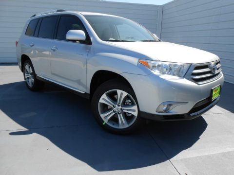 Classic Silver Metallic Toyota Highlander Limited 4WD.  Click to enlarge.
