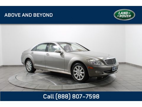 Pewter Metallic Mercedes-Benz S 550 4Matic Sedan.  Click to enlarge.