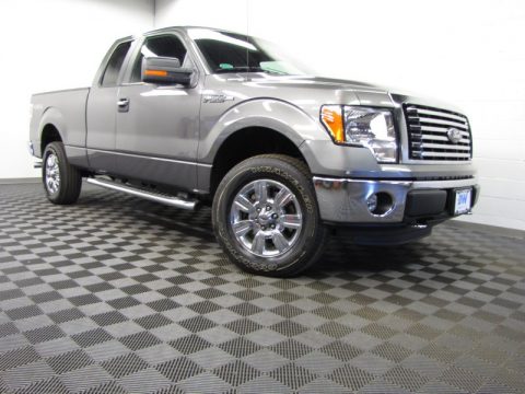 Sterling Grey Metallic Ford F150 XLT SuperCab 4x4.  Click to enlarge.