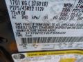 Ford Color Code UH Tuxedo Black Metallic #13