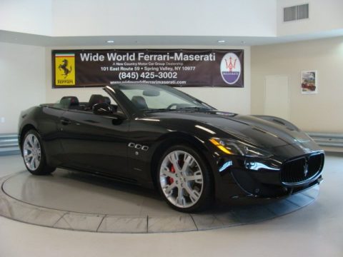 Nero (Black) Maserati GranTurismo Convertible GranCabrio Sport. Click to enlarge. Nero (Black) Maserati GranTurismo Convertible GranCabrio Sport. Click to enlarge.