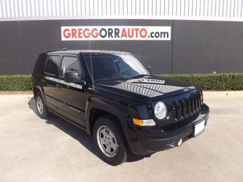 Black Jeep Patriot Sport.  Click to enlarge.