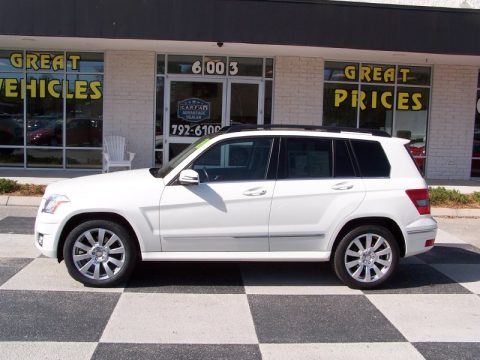 Arctic White Mercedes-Benz GLK 350 4Matic.  Click to enlarge.