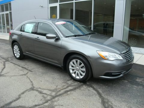 Tungsten Metallic Chrysler 200 Touring Sedan.  Click to enlarge.