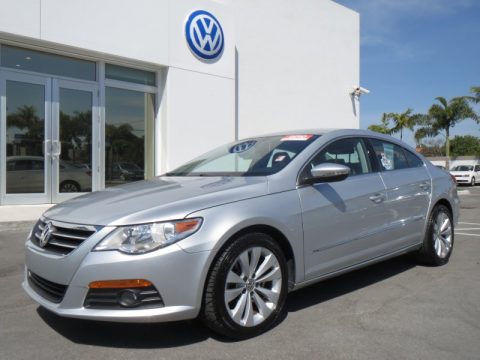 Reflex Silver Metallic Volkswagen CC Sport.  Click to enlarge.