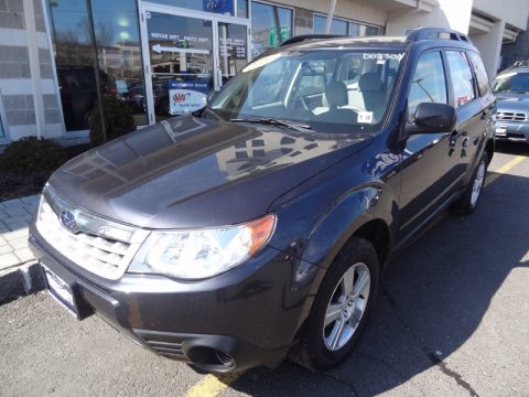 Dark Gray Metallic Subaru Forester 2.5 X.  Click to enlarge.