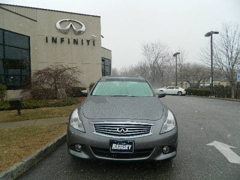Graphite Shadow Infiniti G 37 x AWD Sedan.  Click to enlarge.