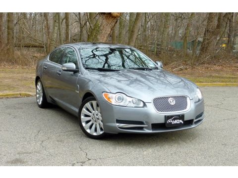 Lunar Grey Metallic Jaguar XF Premium Luxury.  Click to enlarge.