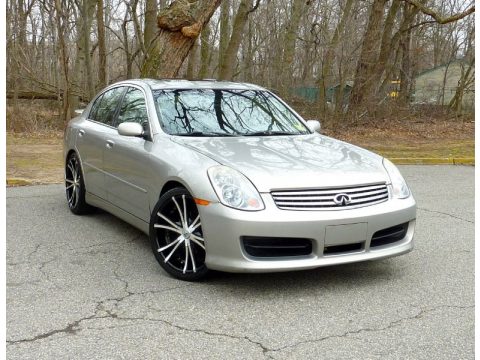 Desert Platinum Metallic Infiniti G 35 Sedan.  Click to enlarge.