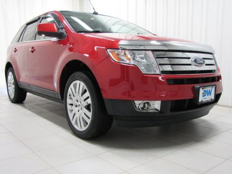 Redfire Metallic Ford Edge Limited AWD.  Click to enlarge.