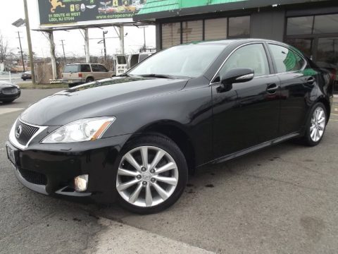 Obsidian Black Lexus IS 250 AWD.  Click to enlarge.