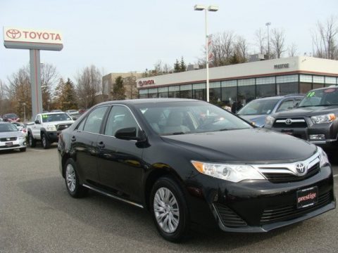 Attitude Black Metallic Toyota Camry LE.  Click to enlarge.