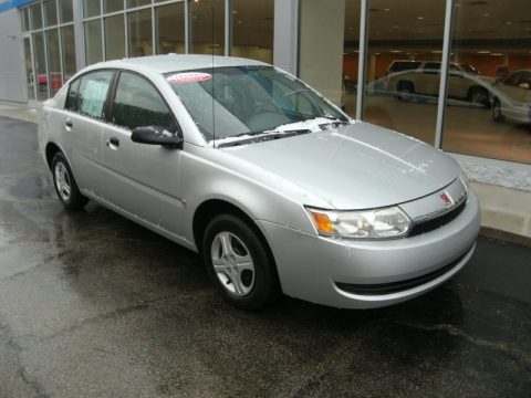 Silver Nickel Saturn ION 1 Sedan.  Click to enlarge.