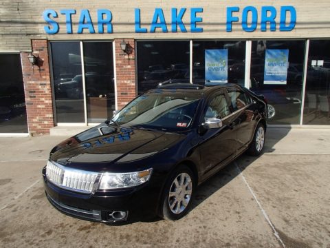 Black Lincoln MKZ AWD Sedan.  Click to enlarge.