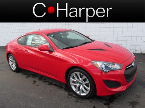 Tsukuba Red Hyundai Genesis Coupe 2.0T.  Click to enlarge.