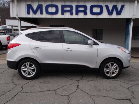 Diamond Silver Hyundai Tucson GLS AWD.  Click to enlarge.