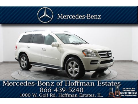 Arctic White Mercedes-Benz GL 450 4Matic.  Click to enlarge.