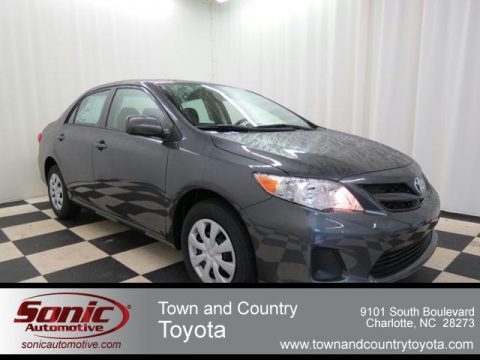Magnetic Gray Metallic Toyota Corolla L. Click to enlarge. Magnetic Gray Metallic Toyota Corolla L. Click to enlarge.