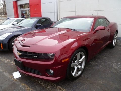 Red Jewel Tintcoat Chevrolet Camaro SS Coupe.  Click to enlarge.