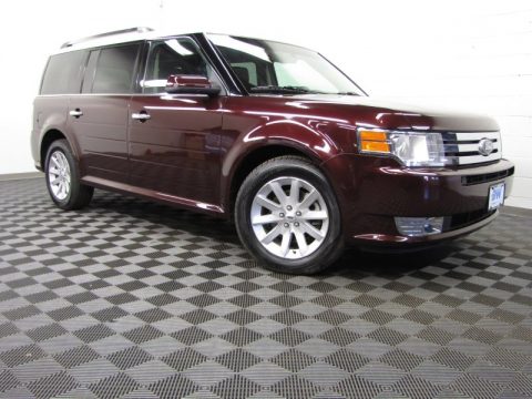 Bordeaux Reserve Red Metallic Ford Flex SEL AWD.  Click to enlarge.