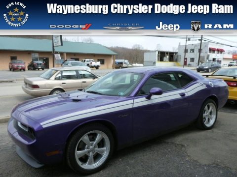 Plum Crazy Pearl Dodge Challenger R/T Classic.  Click to enlarge.