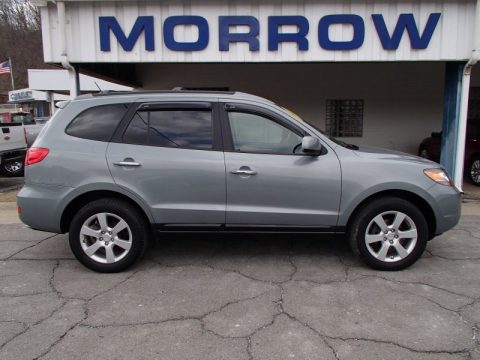 Steel Gray Hyundai Santa Fe Limited 4WD.  Click to enlarge.