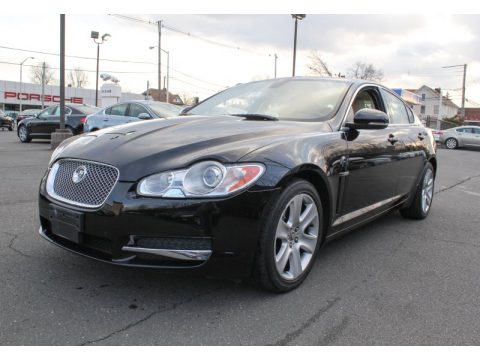 Ebony Black Jaguar XF Sport Sedan.  Click to enlarge.