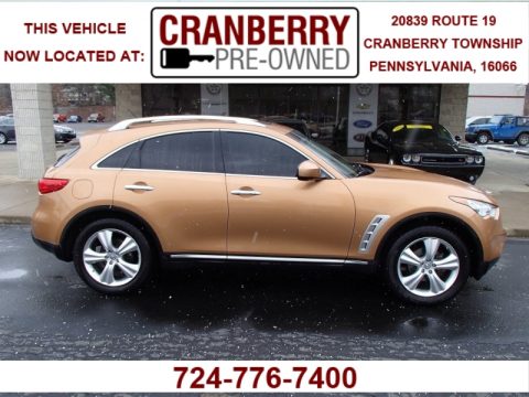 Mojave Copper Infiniti FX 35 AWD.  Click to enlarge.