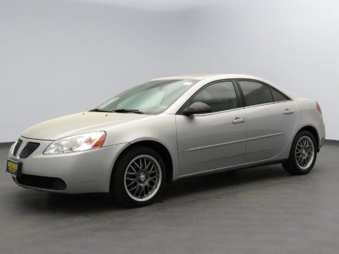 Liquid Silver Metallic Pontiac G6 GT Sedan.  Click to enlarge.