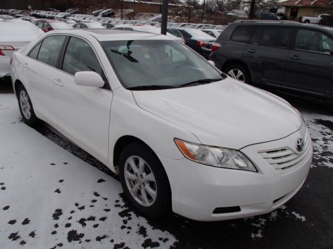 Super White Toyota Camry CE. Click to enlarge. Super White Toyota Camry CE. Click to enlarge.