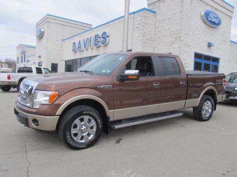Golden Bronze Metallic Ford F150 Lariat SuperCrew 4x4.  Click to enlarge.