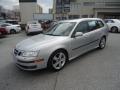 Front 3/4 View of 2007 Saab 9-3 Aero SportCombi Wagon #2