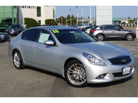 Liquid Platinum Infiniti G 37 Journey Sedan.  Click to enlarge.