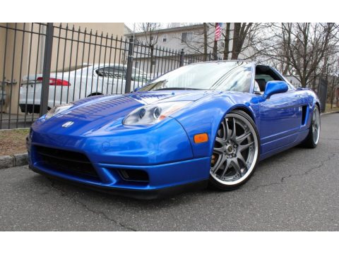 Long Beach Blue Pearl Acura NSX T Targa.  Click to enlarge.