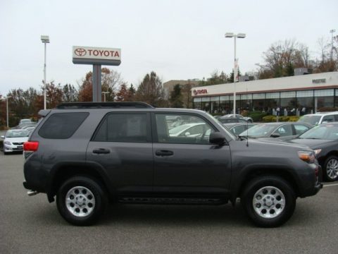 Magnetic Gray Metallic Toyota 4Runner Trail 4x4.  Click to enlarge.