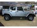  2013 Jeep Wrangler Unlimited Billet Silver Metallic #6