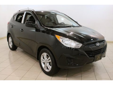 Ash Black Hyundai Tucson GLS.  Click to enlarge.