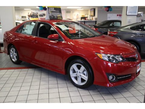 Barcelona Red Metallic Toyota Camry SE. Click to enlarge. Barcelona Red Metallic Toyota Camry SE. Click to enlarge.