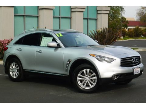 Liquid Platinum Infiniti FX 35 AWD.  Click to enlarge.