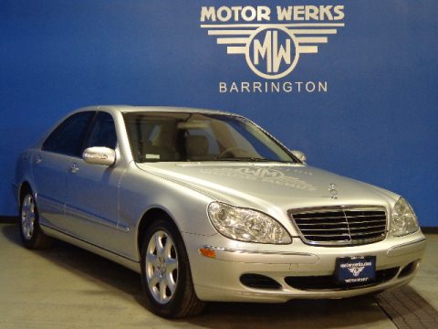 Brilliant Silver Metallic Mercedes-Benz S 430 4Matic Sedan.  Click to enlarge.