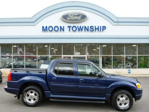 Dark Blue Pearl Metallic Ford Explorer Sport Trac XLT 4x4. Click to enlarge. Dark Blue Pearl Metallic Ford Explorer Sport Trac XLT 4x4. Click to enlarge.