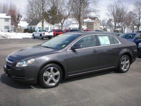 Taupe Gray Metallic Chevrolet Malibu LT.  Click to enlarge.