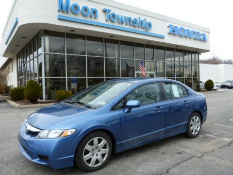 Atomic Blue Metallic Honda Civic LX Sedan. Click to enlarge. Atomic Blue Metallic Honda Civic LX Sedan. Click to enlarge.