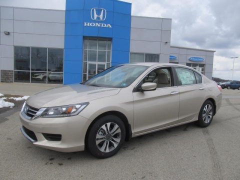 Champagne Frost Pearl Honda Accord LX Sedan.  Click to enlarge.