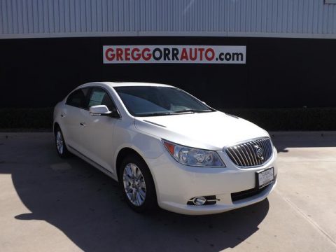 Summit White Buick LaCrosse FWD.  Click to enlarge.