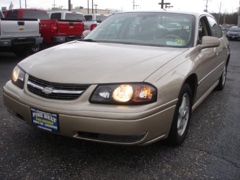 Sandstone Metallic Chevrolet Impala LS. Click to enlarge. Sandstone Metallic Chevrolet Impala LS. Click to enlarge.