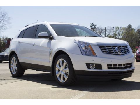 Platinum Ice Tricoat Cadillac SRX Performance FWD.  Click to enlarge.